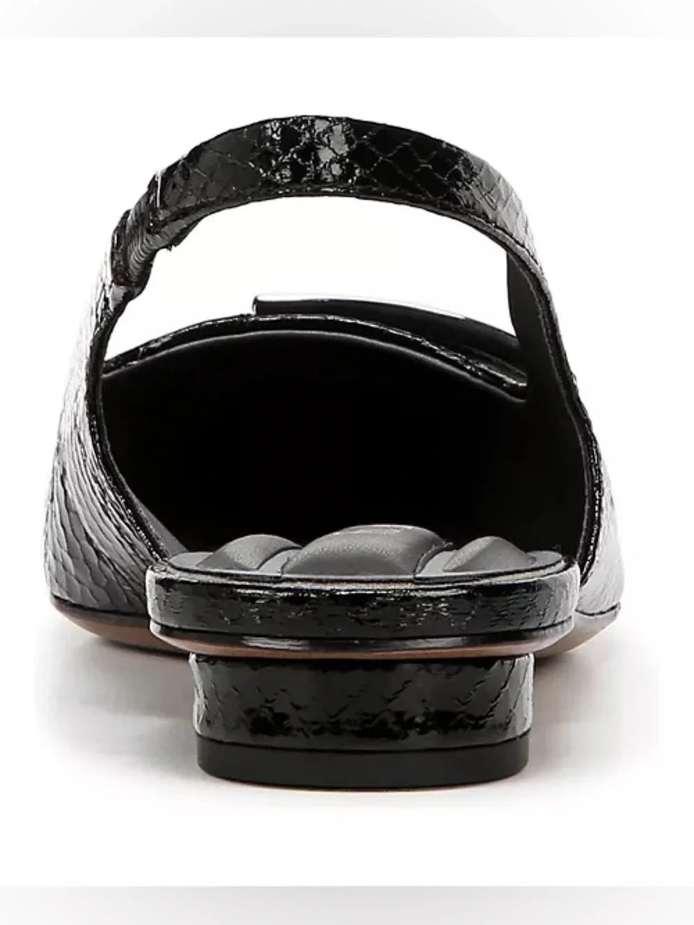 Franco Sarto Black cassidy slingback flats NWT